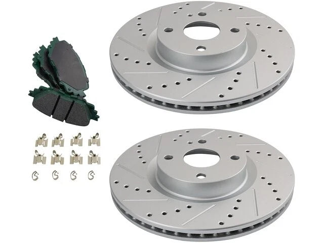 Brake Pad and Rotor Kit for Fiat 124 Spider (2017–2020) 15539JXMM