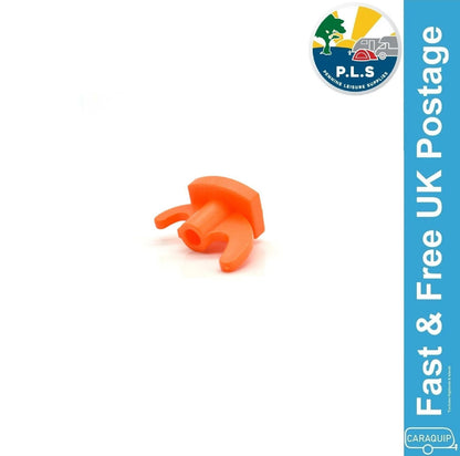 Set of 10 Tent Pegs for Awning - Hi-Viz Hook Tops (6009994)