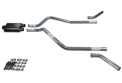 Dual Exhaust Kit 2.5" for GMC Jimmy (1992–1994) 2 Chamber Muffler