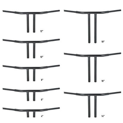 T-Bar Handlebar for Harley Sportster XL883 (4"/6"/8"/10"/12"/14"/16"/18")