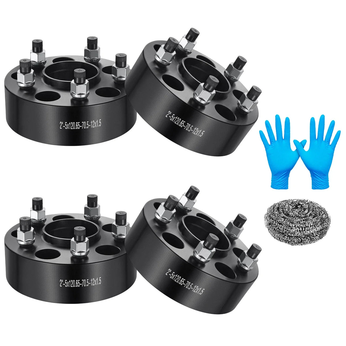 Set of 4 Hub Centric Wheel Spacers 2" 5x4.75 5x120.65 for Chevrolet Corvette Blazer