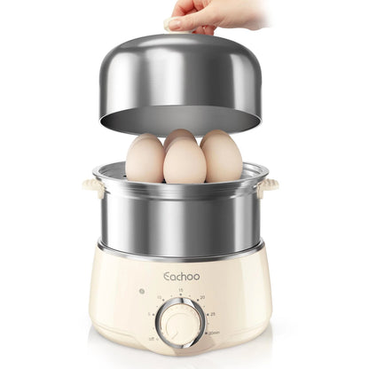2X Hard Boiled Egg Cooker for CACHOO 14-Egg Rapid Stainless Steel (2023)