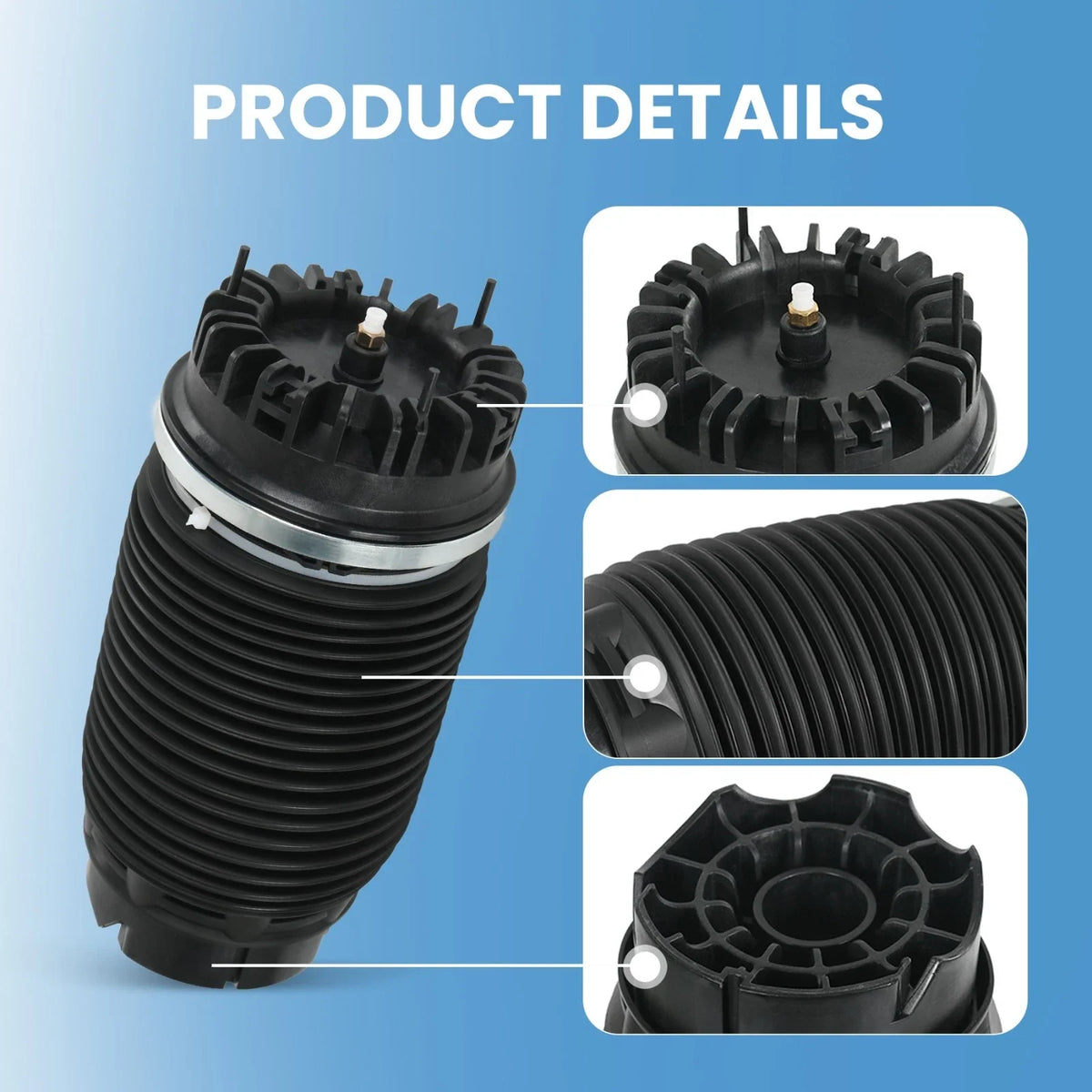 Set of 2 Air Suspension Spring Bags for Dodge Ram 1500 (2019–2024)