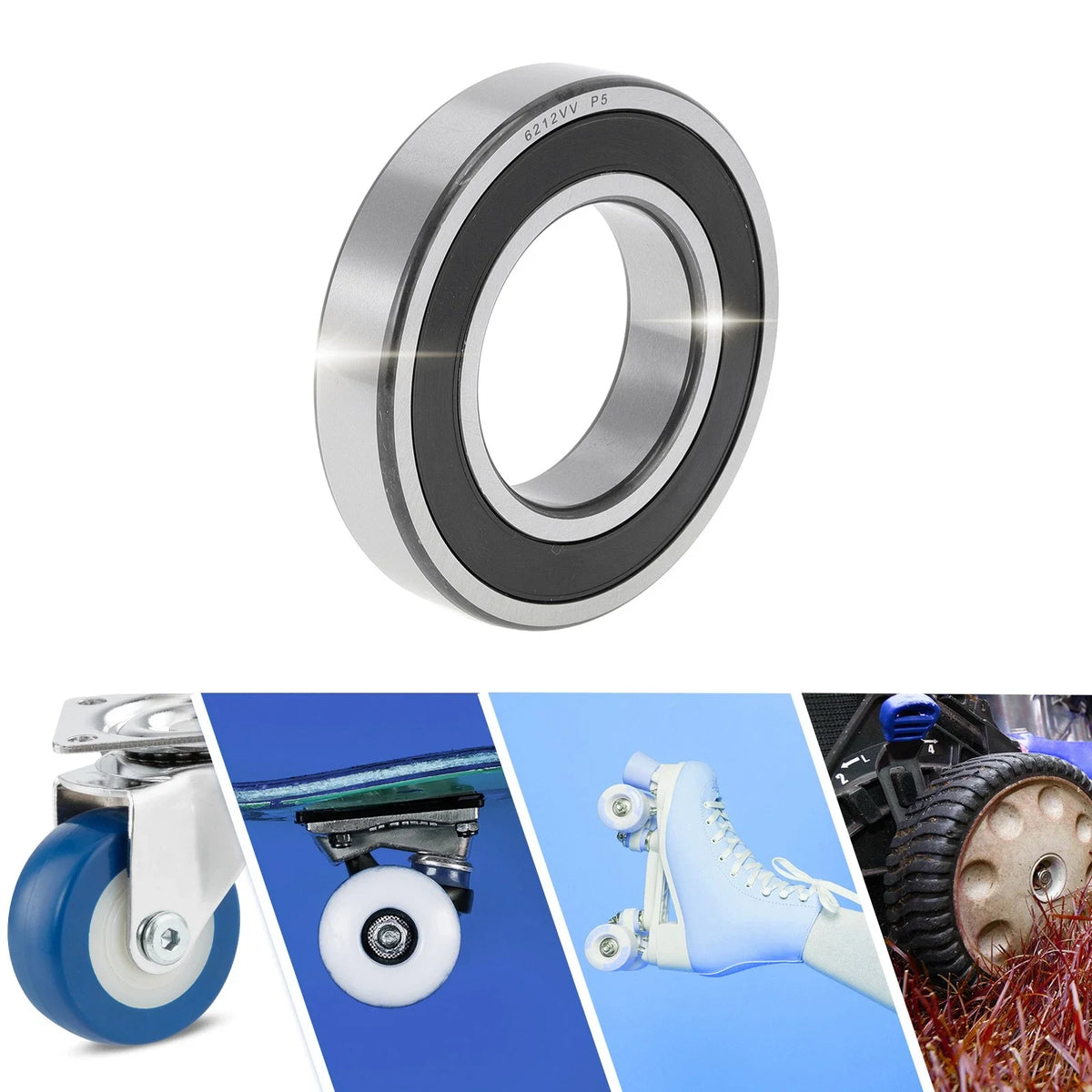 Deep Groove Ball Bearing P5 for Scooter Skateboard Wheel (60x110x22mm)