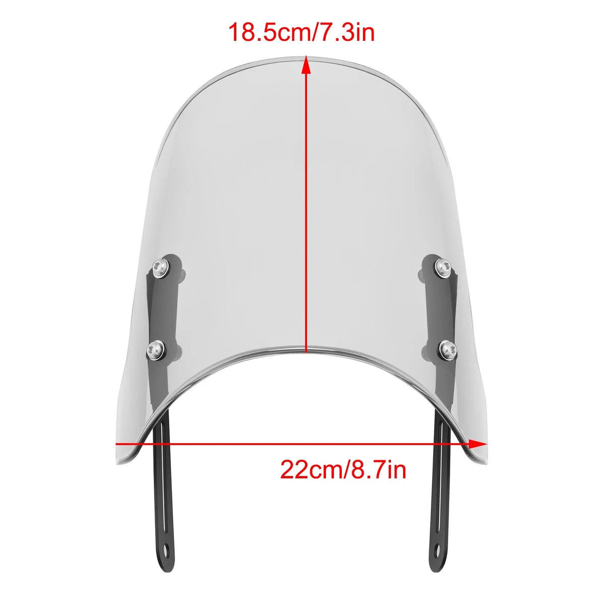 Windshield for Scrambler 1200 XC XE (2019–2023), Street Twin 900 (2016–2023)