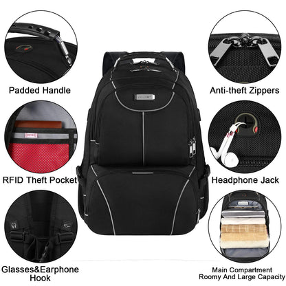Insulated Cooler Lunch Bag Backpack for Travel (Extra Large)