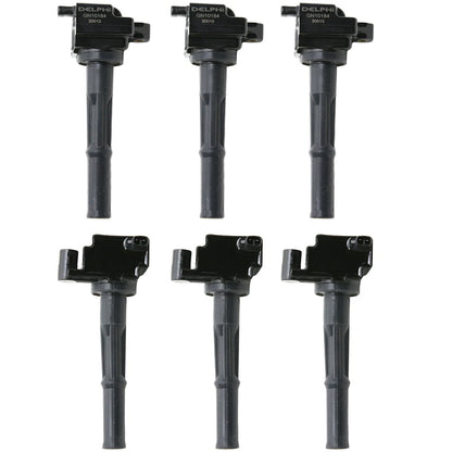 Set of 6 Ignition Coils for Toyota 4Runner Tacoma T100 (1996–2004)