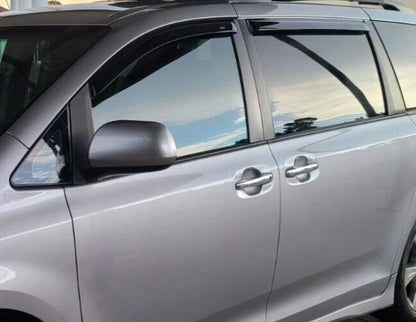 AVS Outside-Mount Rain Guards for Toyota Sienna (2011–2020) 94365