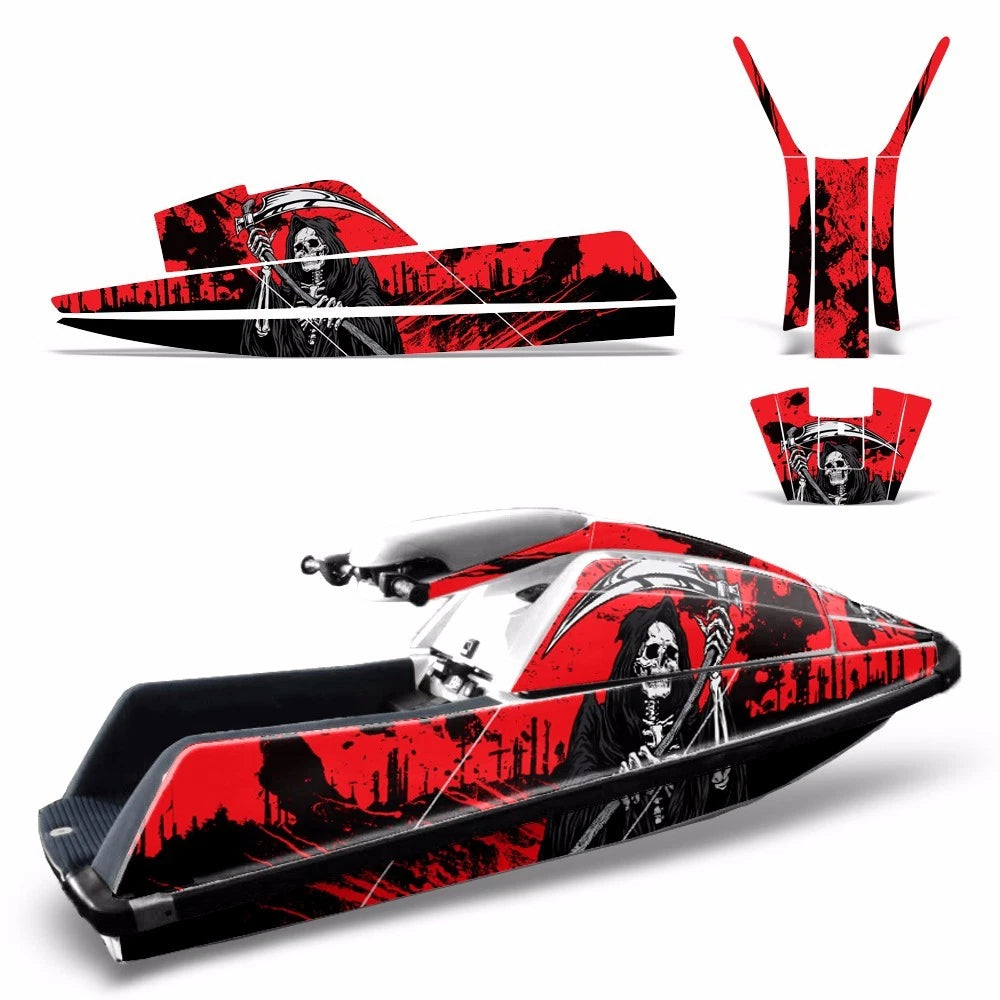 Graphic Decals Stickers for Yamaha Superjet Jet Ski (Square Nose)