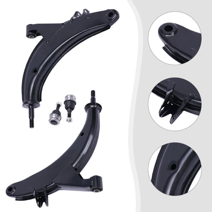 Front Lower Control Arms & Ball Joints for Subaru Impreza Legacy Outback (AM-2875755711, 20200AC200F, 20200AC210F)