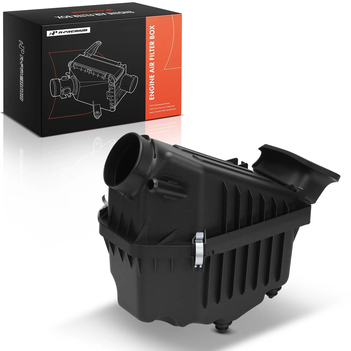 Air Inlet Cleaner Housing Box for Jeep Wrangler JK JL (2012–2018) - 4627063AD, 4627063AC