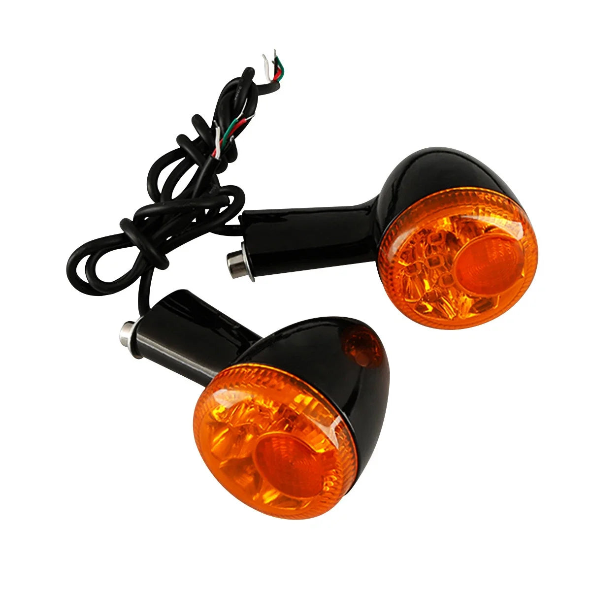 LED Black Rear Turn Signals for Harley Sportster XL883 1200 (1992–2022)