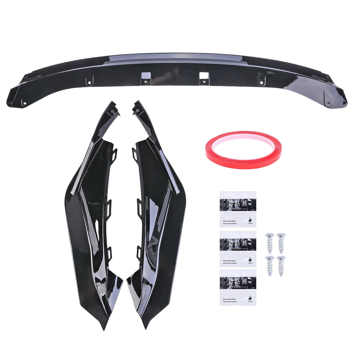 V Style Front Bumper Lip Splitter for BMW G80 G82 G83 M3 M4 (2021–2026)