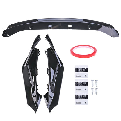 V Style Front Bumper Lip Splitter for BMW G80 G82 G83 M3 M4 (2021–2026)