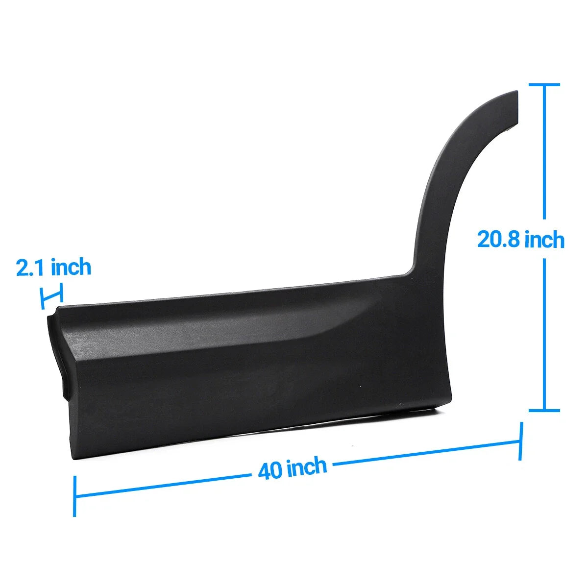 Set of 2 Rear Lower Door Molding Garnish for Hyundai Santa Fe (2013–2018)