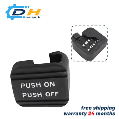 Rubber Parking Brake Pedal Cover Pad for Nissan Leaf (2013–2016) 46531-CK000, 46531-CK00A, 46531-3TA0A