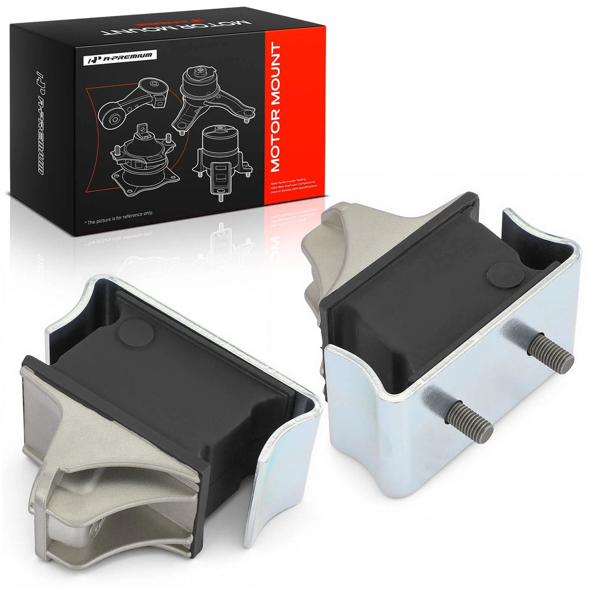 2X Front Engine Motor Mount for Dodge Sprinter 2500 3500 (2003–2006) 5104035AA, A4030