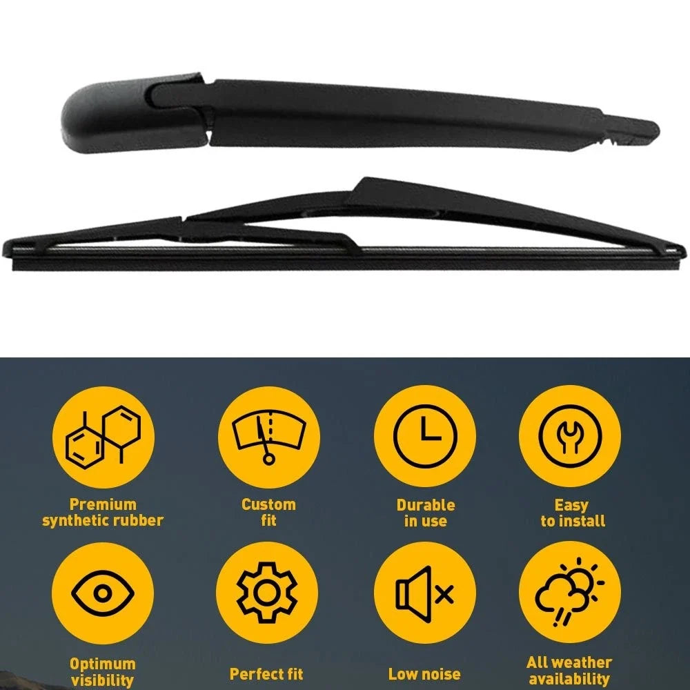 Rear Wiper Arm & Blade for Mercedes GLE400, 43AMG, 63AMG, ML350, 350, 550 (2016–2020)