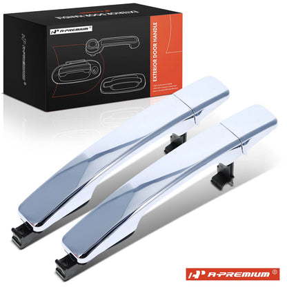 2X Rear Exterior Door Handle for Kia Soul (2014–2022) 83661-B2020, 83662-B2020, 83651-B2020, 83652-B2020