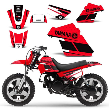 Graphic Stickers +#PLT Decals for Yamaha PW50 (1990–2022)