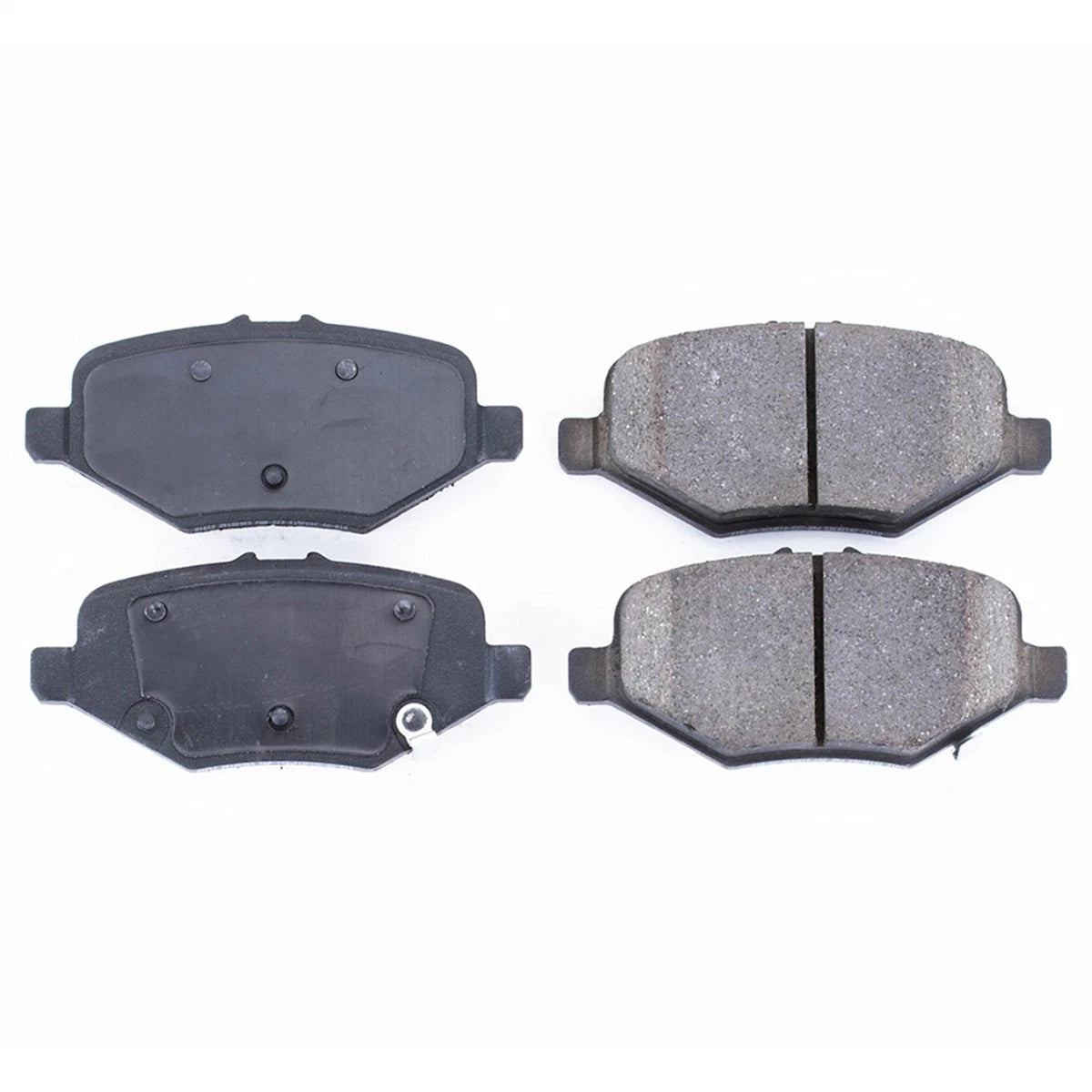2X Powerstop Brake Pad Set Rear for Ford Explorer (2013–2019) 16-1612, SSCP1612