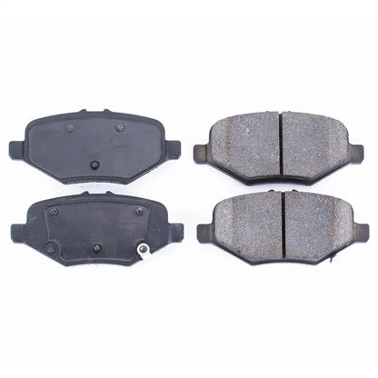 2X Powerstop Brake Pad Set Rear for Ford Explorer (2013–2019) 16-1612, SSCP1612