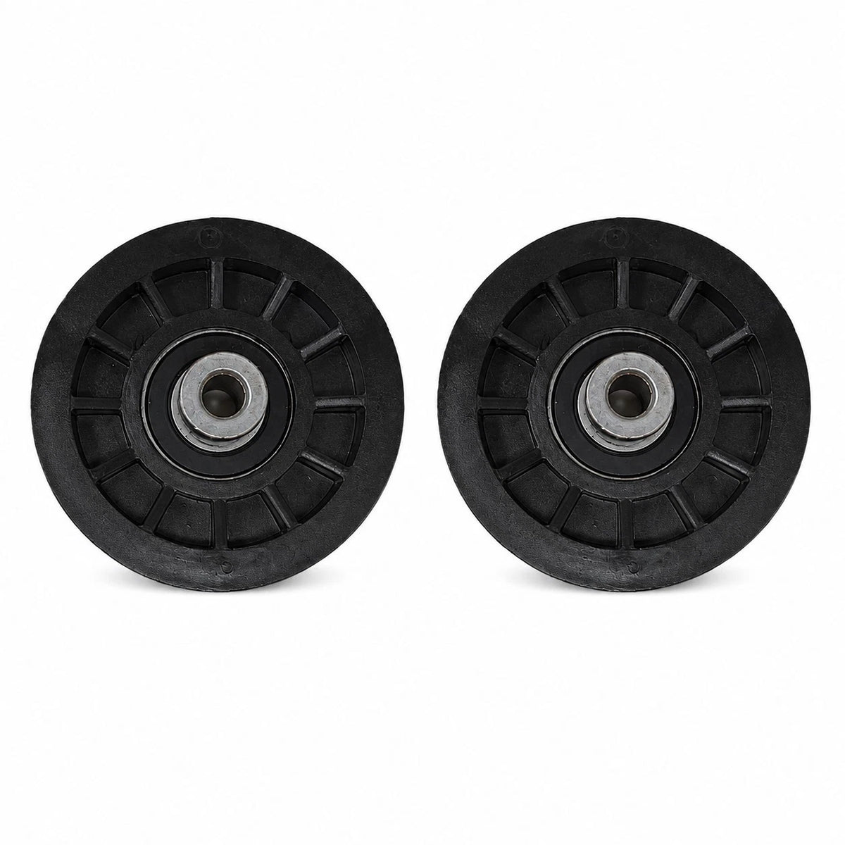2X Flat Idler Pulleys for Dixon (Replaces 532194327)