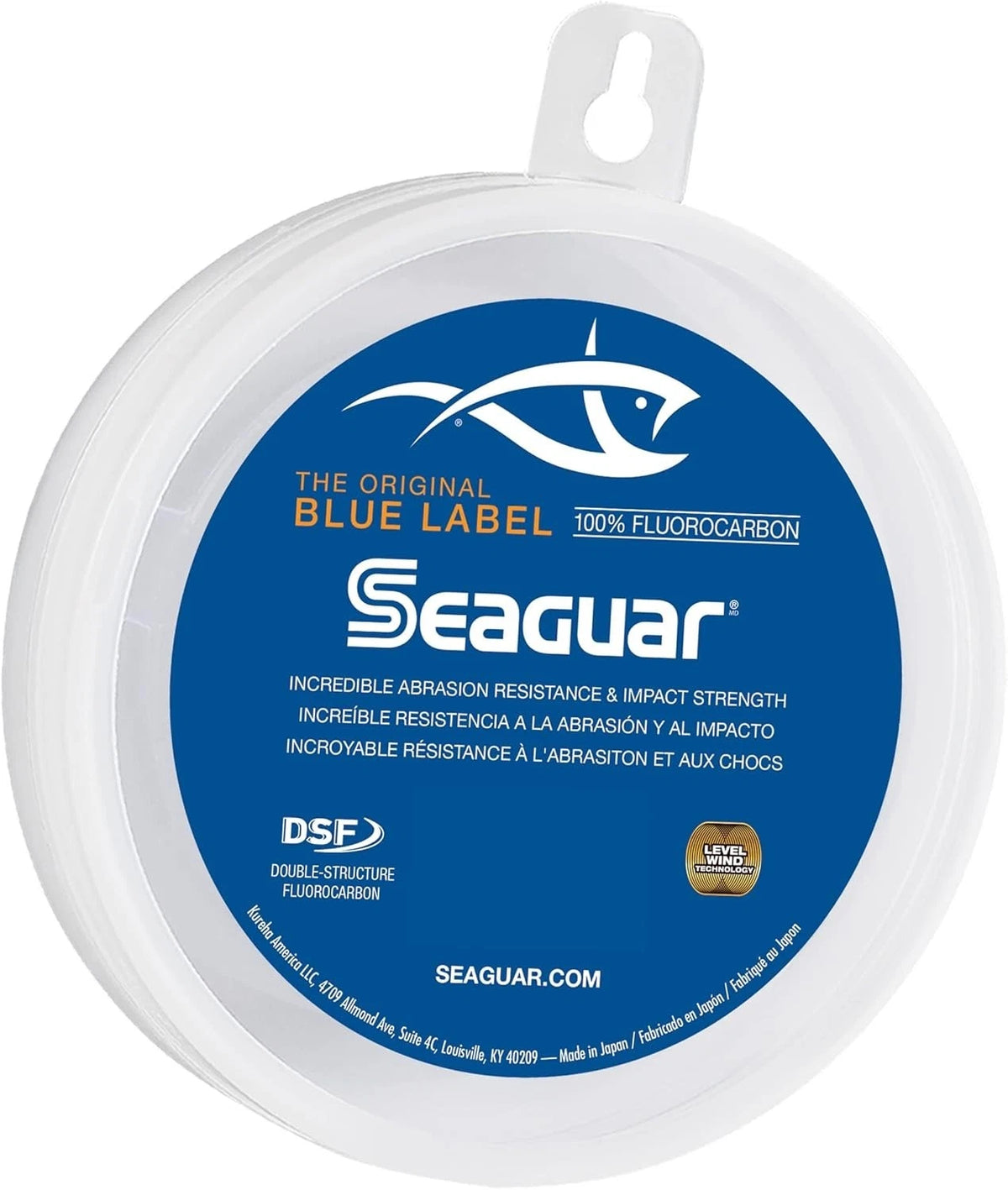 100% Fluorocarbon Fishing Leader for Saltwater (30lbs, 25yds)