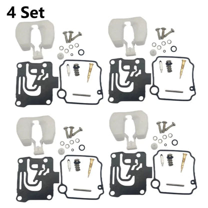 4X Carburetor Repair Kit for Yamaha Outboard 4Stroke (62Y-W0093-11, 62Y-W0093-10)