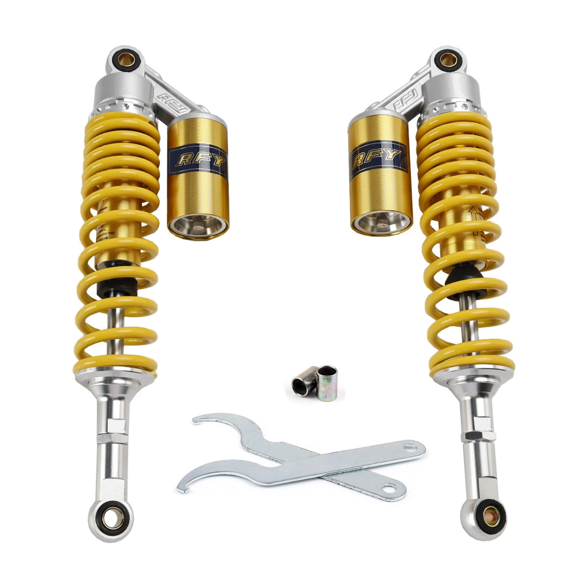2X Rear Shocks Absorber for Yamaha Banshee ATV (M506-A008-YEL-F)
