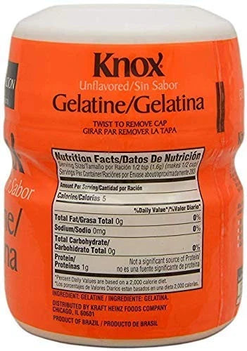 Unflavored Gelatin for Various Uses (1 lb, Pack of 1)