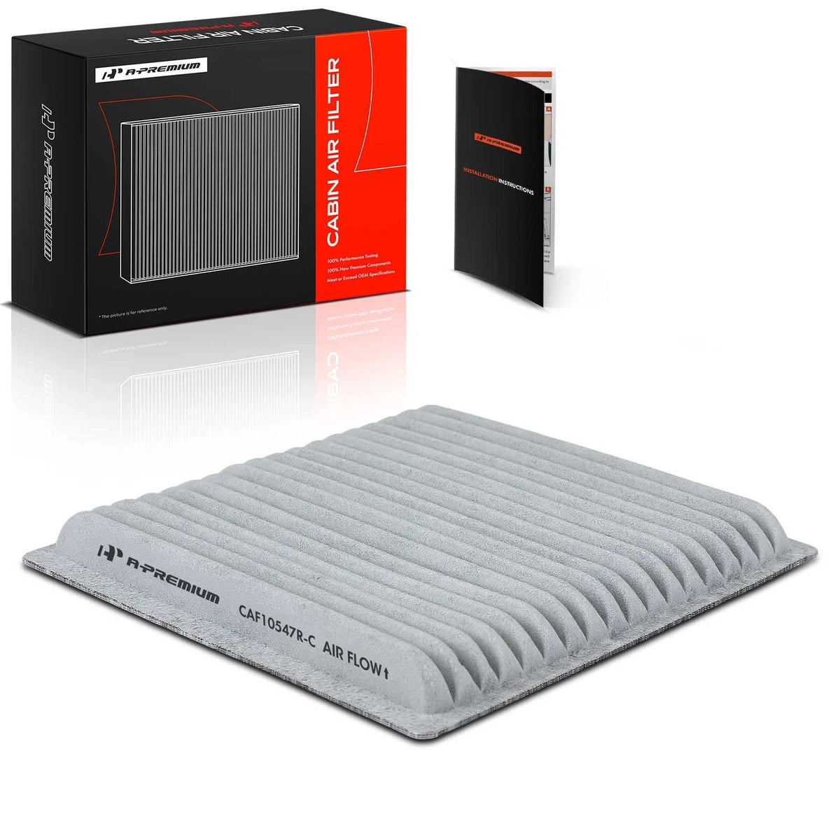 Activated Carbon Cabin Air Filter for Ford Edge, Lincoln MKX, Mazda CX-9 (2007–2019) - 7T4Z-19N619-B, CF10547