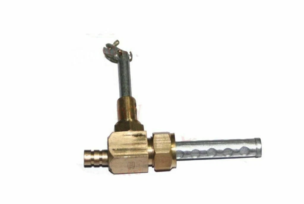 Brass Petrol Fuel Tap with Metal Filter for Lambretta LI SX TV GP DL