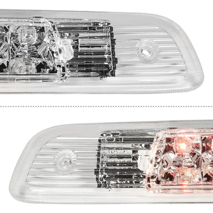 Dual Row LED Third Brake Light for Highlander (2001–2003) - Chrome