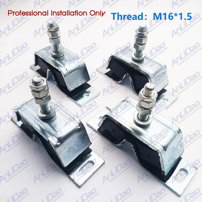 Set of 4 Engine Mounts for Yanmar 150 3JH 4JH (Marine) 121370-08351