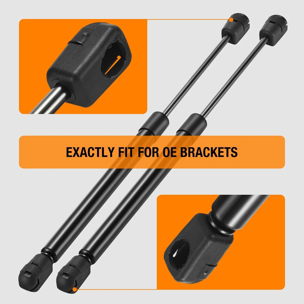 Pair of 13" Gas Struts for Weatherguard Toolbox (Outdoor Use)