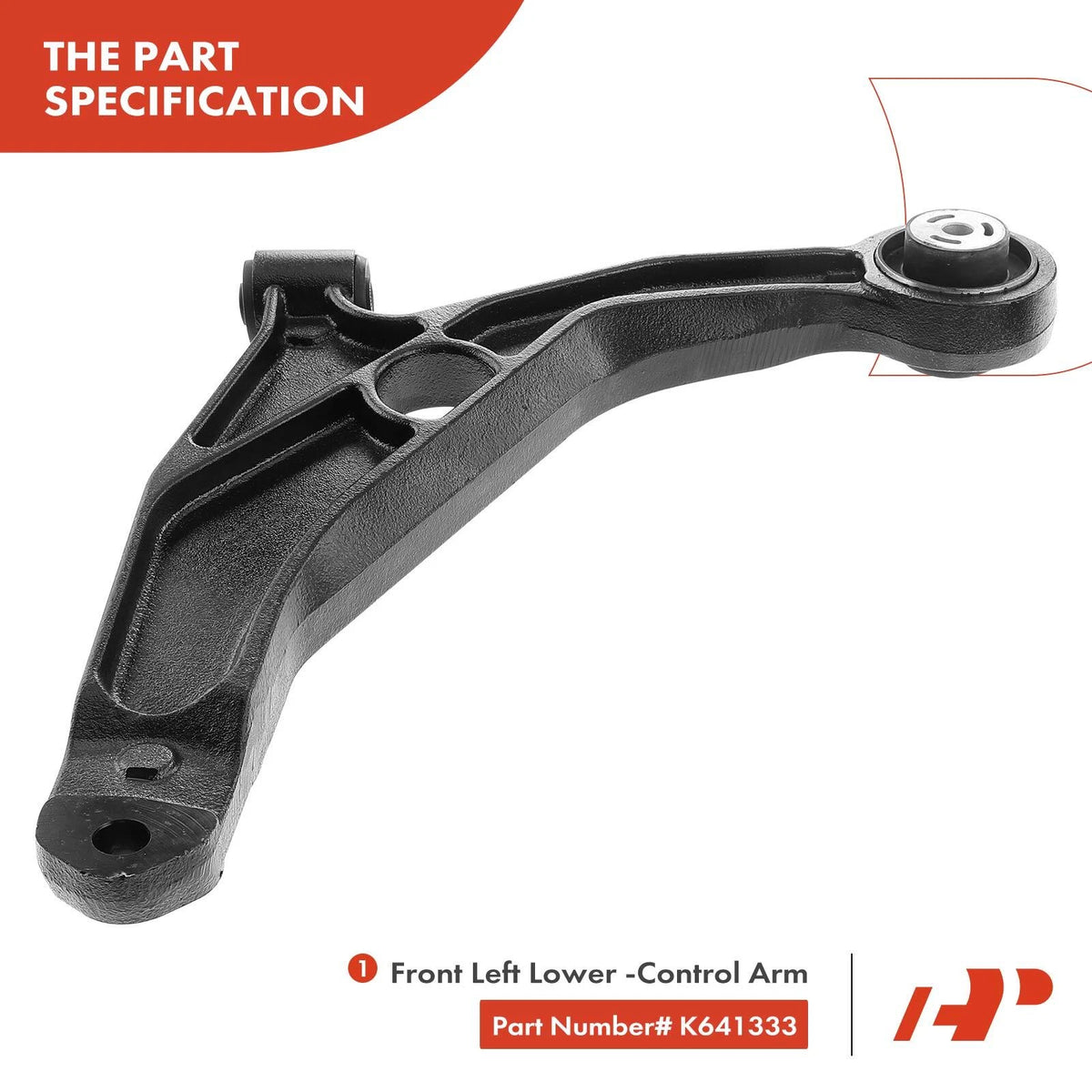 Set of 4 Front Control Arms for Chrysler Sebring/Dodge Avenger (2007–2009) - 5085914AB, 5085914AC, 5085914AD, 5090033AB