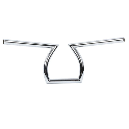 Chrome 1" Z Bars 8-3/4" Rise for Honda CB650 CB750 CB900 (1979–1982)