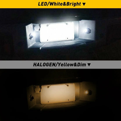 2X LED License Plate Lamp Assembly for Ford F150 F250 F350