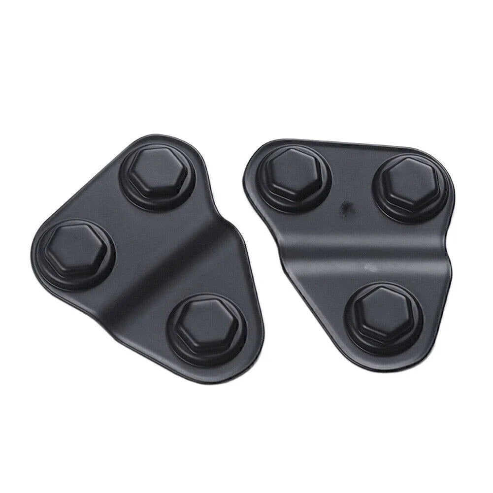 2X Door Screw Protector Cover Trim for Jeep Wrangler JL JLU JT (2018–2021)