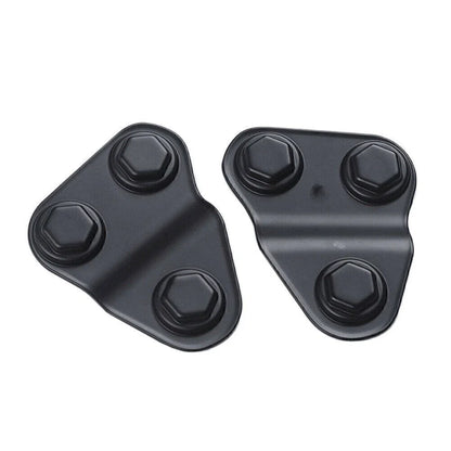 2X Door Screw Protector Cover Trim for Jeep Wrangler JL JLU JT (2018–2021)