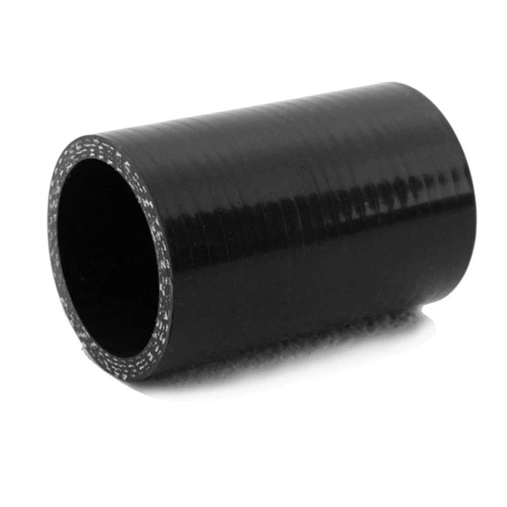 1.5" Silicone Coupler for Automotive Hose (3" Length, 4 Ply, Black)