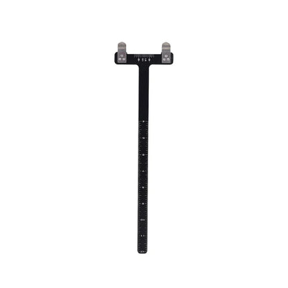 Aluminum Alloy T-Shape Bow Measuring Tool for Accurate String Distance Reading