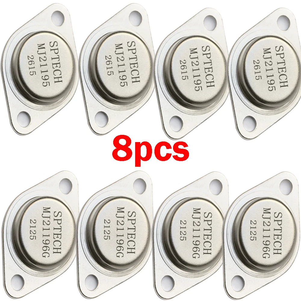 2X OnSemi MJ21195G & MJ21196G Transistors for US Applications