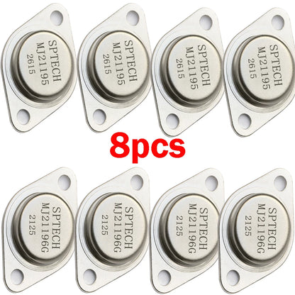 2X OnSemi MJ21195G & MJ21196G Transistors for US Applications