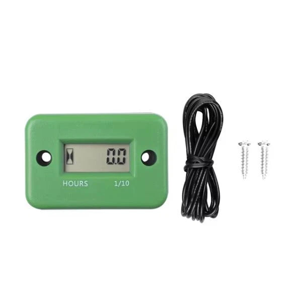 MX Hour Meter Green for Peugeot XP6 50, XPS 50 (2000–2023)