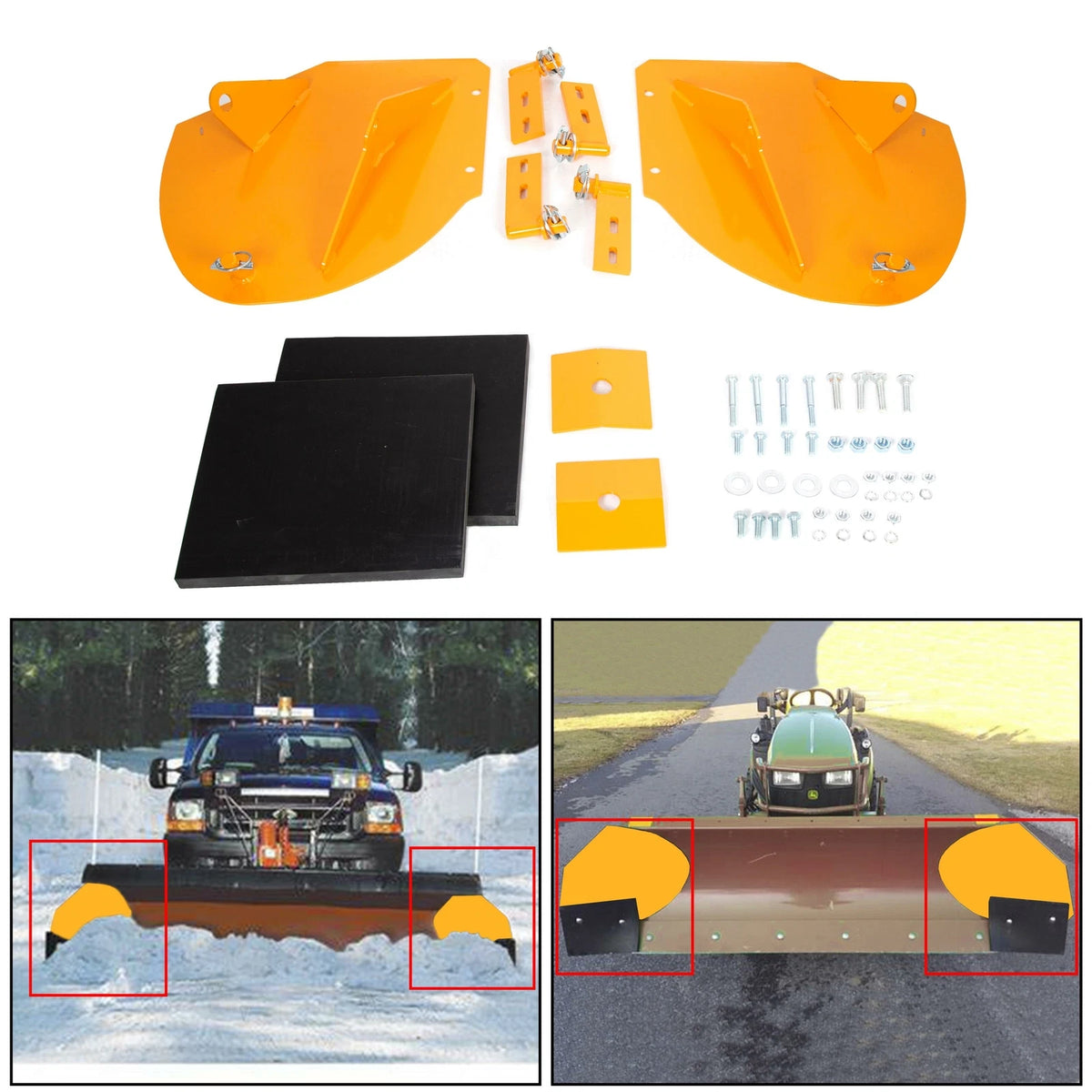 Snow Plow Extensions 20" for Meyer Western Boss (SMT11319, PW22)