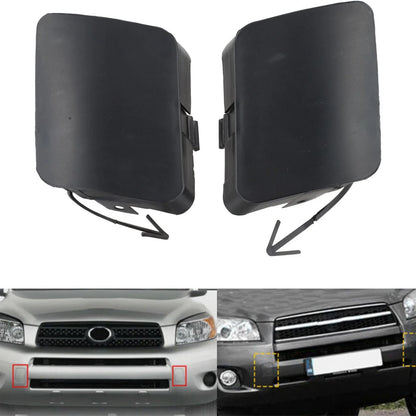 Set of 2 Front Tow Hook Caps for Toyota RAV4 ACA33 (2006–2012)