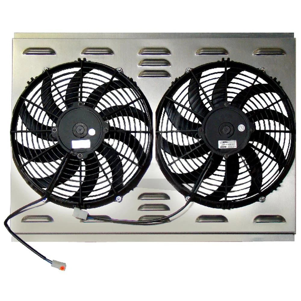 Dual 12" Electric Fan & Shroud for Z40070 (Fits )