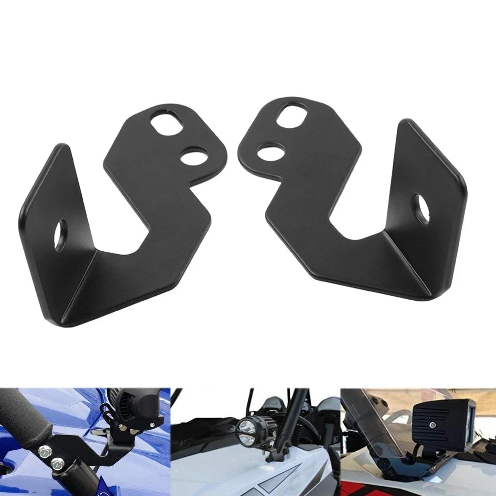A-Pillar Spot Work Light Mounting Bracket for Polaris RZR XP 1000 (2014–2019)